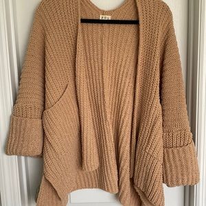 Chunky knit cardigan
